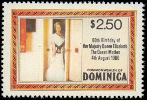 Dominica #676-677, Complete Set(2), 1980, Never Hinged