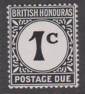 British Honduras Sc#J1 MNH