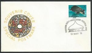 PAPUA NEW GUINEA 1972 cover EASTERN HIGHLANDS SHOW GOROKA cancel...........59690