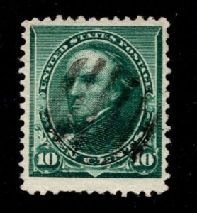 10737 OAS-CNY SCOTT 273 – 1895 10c Webster, double line watermark