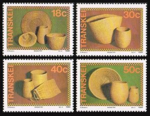 SA-Transkei 219-222,MNH.Michel 234-237. Basketry,1989.