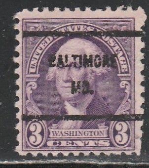 United States   (Precancel)   Baltimore  M.D.   (2)