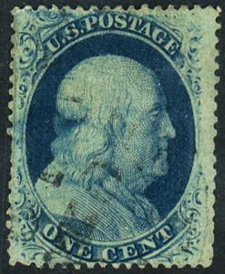 U.S. #24 Used Light cancel