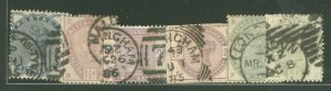 Great Britain #98-101/103/104 Used Multiple (Queen)