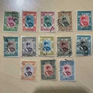 IRAN 1929 Reza Shah Pahlavi set collection
