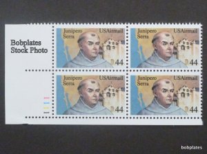 BOBPLATES #C116 Serra Upper Right Plate Block 1111 F-VF NH SCV=$9