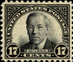 1931 17c Woodrow Wilson, Black Scott 697 Mint F/VF NH