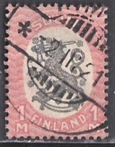 FINLAND #101, USED - 1917 - FINL125