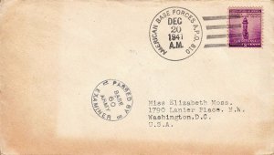 United States A.P.O.'s 3c Defense 1941 American Base Forces A.P.O. 810 Baldur...