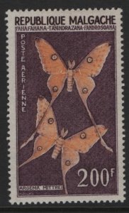 MALAGASY, C65, HINGED, 1960, Argema Mittrel