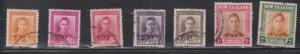 NEW ZEALAND Scott # 258-67 Used - KGVI Definitives