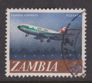 Zambia 1968 Sc#41 Postally Used