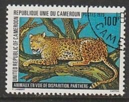 1979 Cameroun - Sc 657 - used VF - 1 single - Leopard