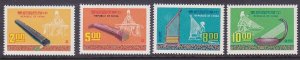 China 1975-78 MNH 1976 Early Musical Instruments full Set of 4 Very Fine