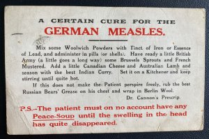 1916 St Leonard England Picture Postcard Cover To Port Tabor German Measles