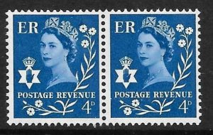 Sg XN5b 4d Northern Ireland with variety - flower flaw UNMOUNTED MINT 