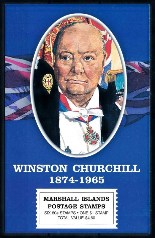 [101609] Marshall Islands 2000 Winston Churchill Booklet MNH