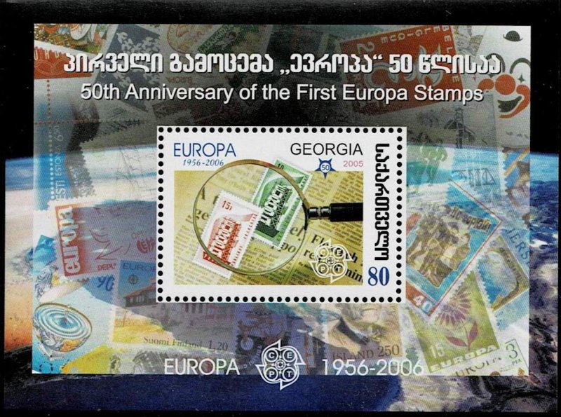 Georgia 2006,Sc.#394-397 MNH, 50th Anniversary of First Europa Stamps