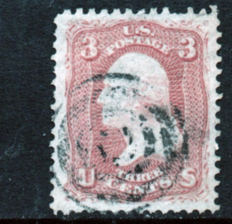 SCOTT # 65  used nice  cancel