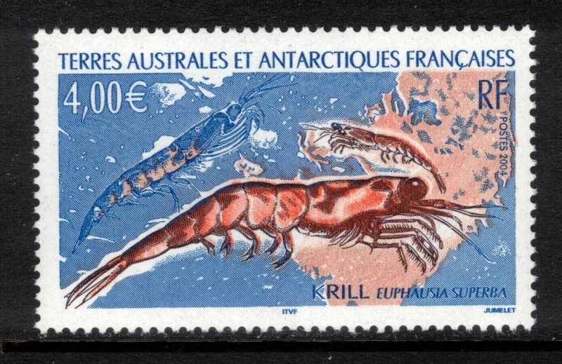 FRENCH ANTARCTIC 2004 Krill; Scott 338, Yvert 386; MNH