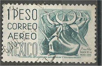 MEXICO, 1950, used 1p, Definitive Scott C195