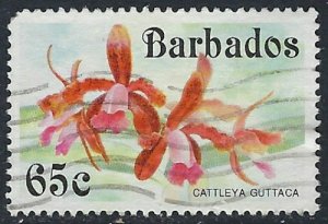 Barbados 827 Used 1992 issue; rounded corner (ak3325)