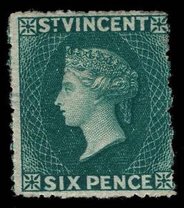 St. Vincent Scott 14c Gibbons 19 Mint Stamp