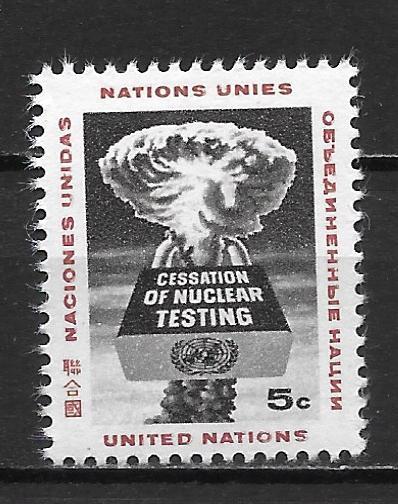 United Nations 133 Nuclear Testing Ban set MNH