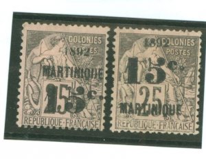 Martinique #30/32 Unused Single