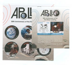 Guyana #4591-4592 Mint (NH) Single (Complete Set) (Space)