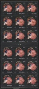4871,4871a Star-Spangled Banner ATM Bklt 18 MNH $1 Shipping