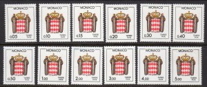 Monaco J77 - 88 Mint Never Hinged F875