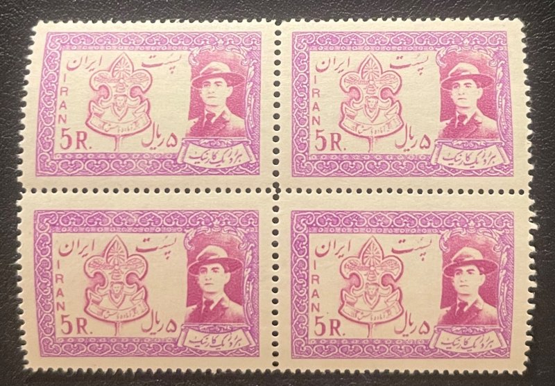 1956 National Scout Jamboree, Block of 4, MNH, VF