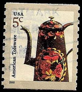 # 3612 USED TOLEWARE COFFEE POT