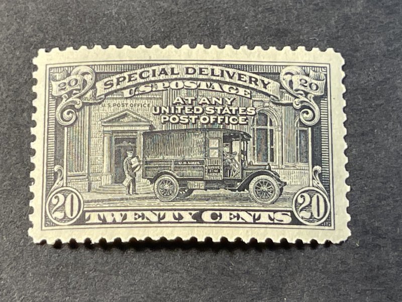 U.S.# E14-MINT NEVER/HINGED----SINGLE--BLACK--SPECIAL DELIVERY---1925(lotd)