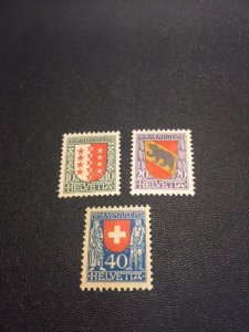 Switzerland B18-B20 mint not hinged (3)