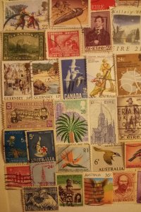 Ww used stamps 125+ lot #2