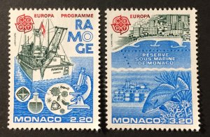 Monaco 1986 #1530-1, MNH?/Unused(see note) 2 Pics, CV $4