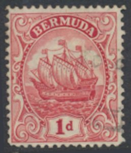 Bermuda  SG 79 SC# 83 Used Type III   Scarlet  see details and scans