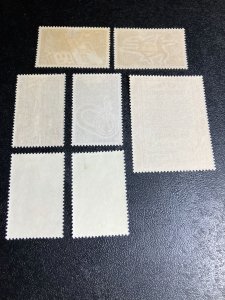 New Caledonia Scott 341-47 Mint