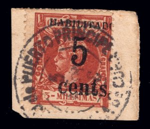 US CUBA POSSESSIONS # 189 POS 2 USED $425 LOT #31309