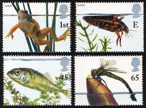 Great Britain 2001 Scott #1981-1984 Mint Never Hinged