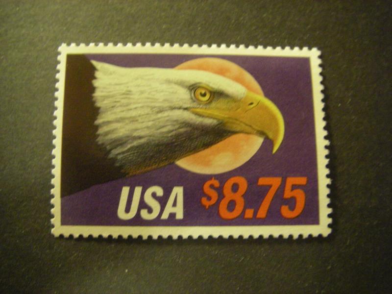 Scott 2394, $8.75 Express Eagle & Moon, MNH single, Beauty