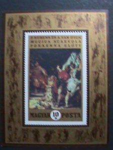 ​HUNGARY-FAMOUS PAINTING-BY PETER PAUL RUBENS MNH S/S VERY FINE
