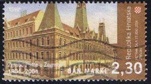 Croatia. Zagreb Central Post Office.  SC 563. FU.