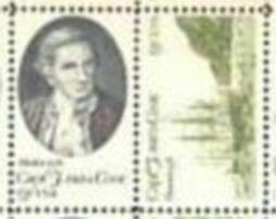 US Stamp #1732-3 MNH - Captain Cook and His Ship Se-Tenant Pair