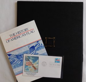 History of America's Flag Collectors Panels Fleetwood Presentation Folio...