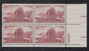 1063, Lewis and Clark, MNH