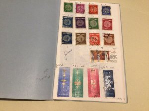 Israel approval mail order stamps booklet A6993