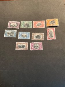 Stamps St Helena Scott #101-10 used
